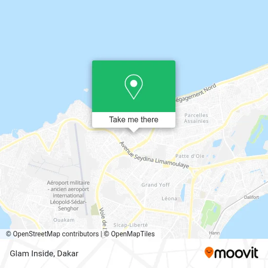 Glam Inside map