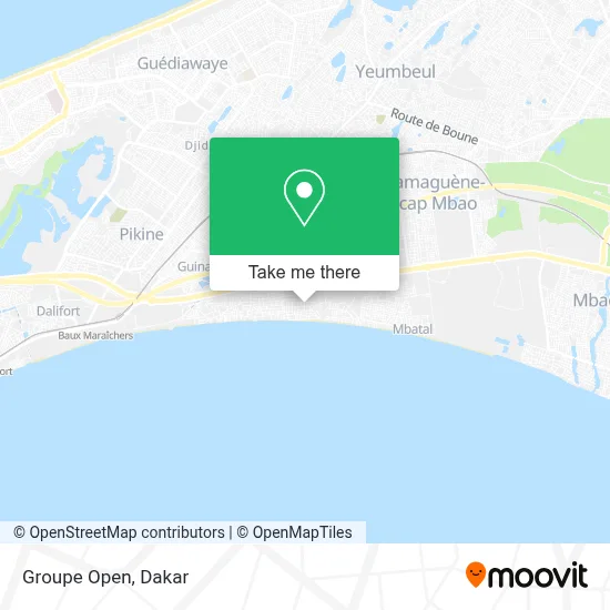 Groupe Open map