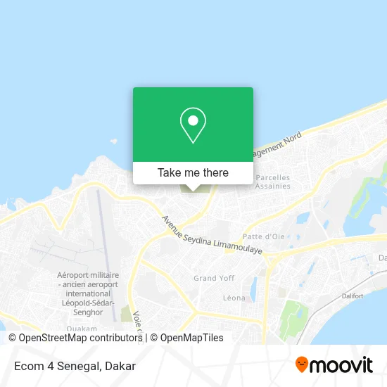 Ecom 4 Senegal map