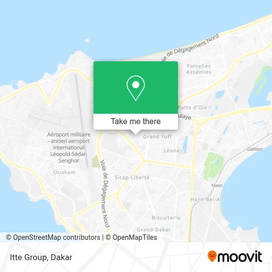 Itte Group map