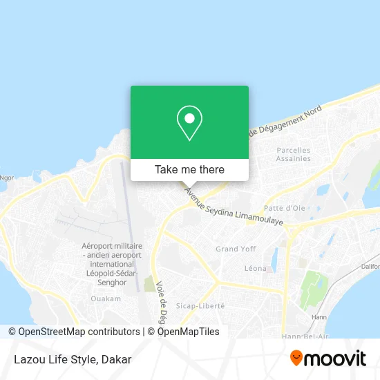 Lazou Life Style map