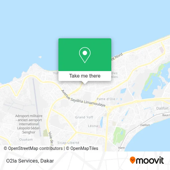 O2la Services map