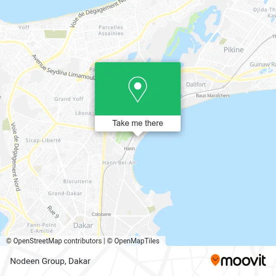 Nodeen Group map