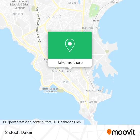 Sistech map