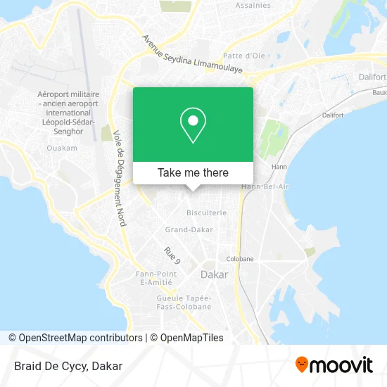 Braid De Cycy map
