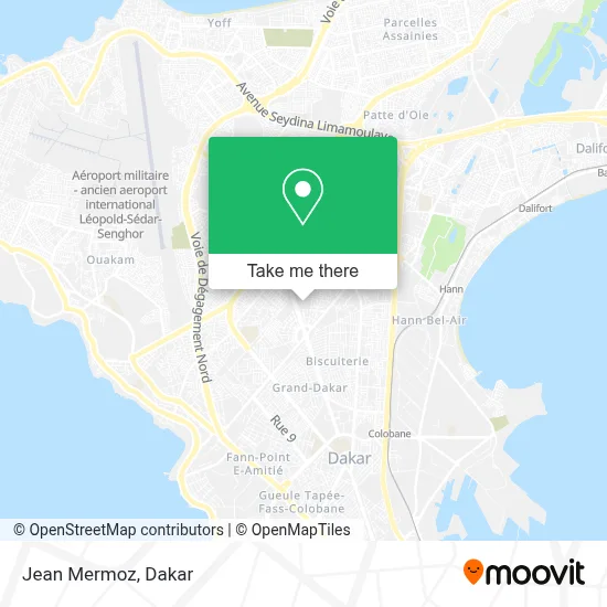 Jean Mermoz map
