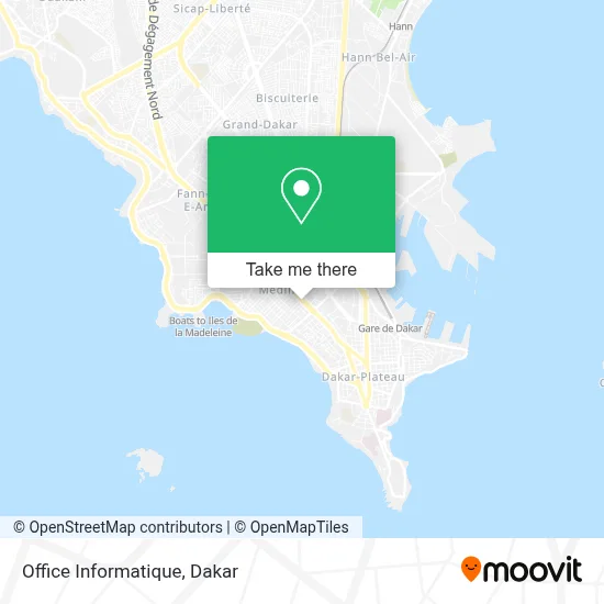 Office Informatique map