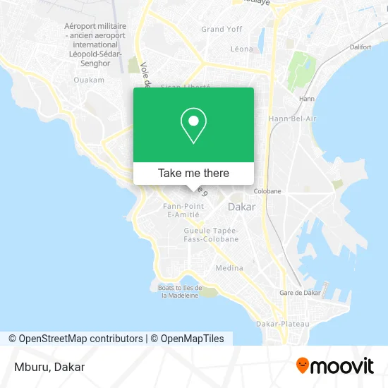Mburu map