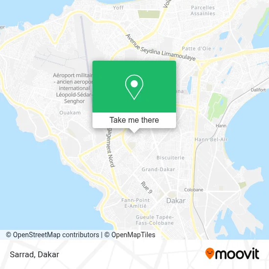 Sarrad map