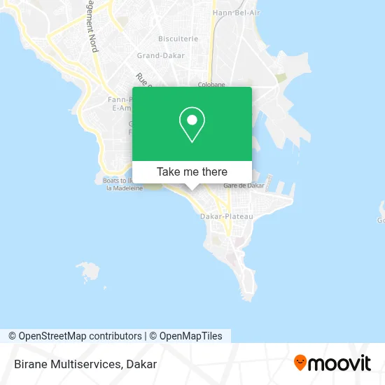 Birane Multiservices map