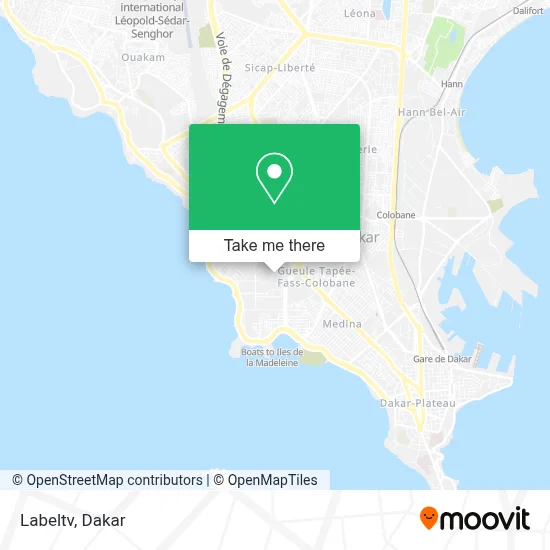 Labeltv map