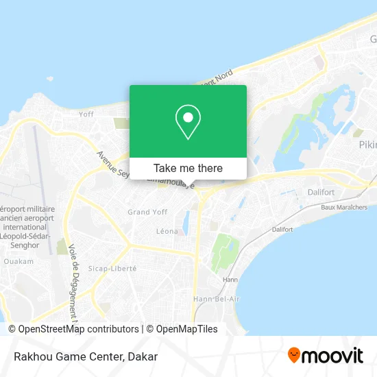 Rakhou Game Center map