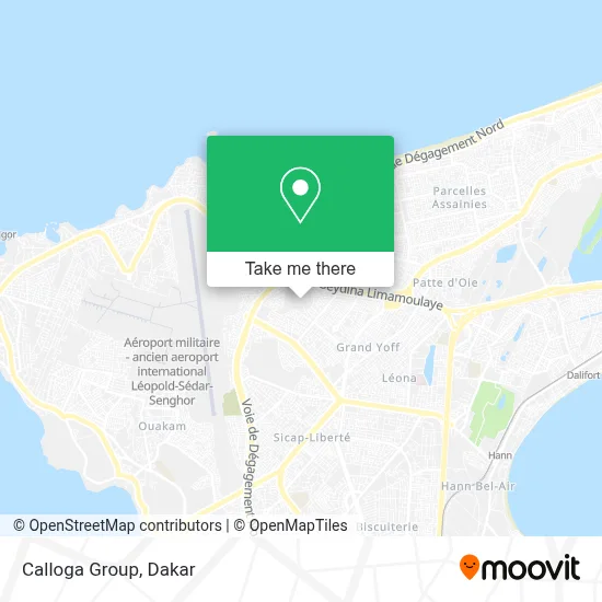 Calloga Group map