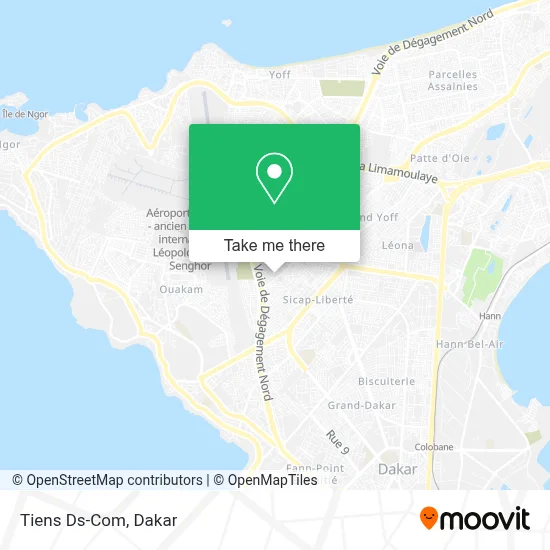 Tiens Ds-Com map