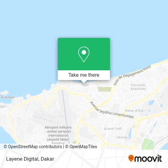 Layene Digital map