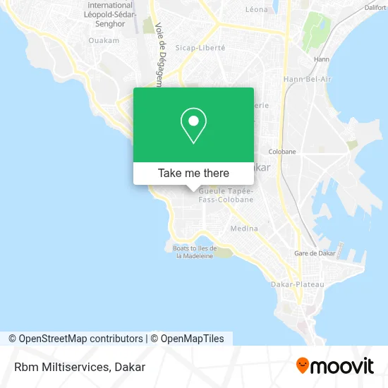Rbm Miltiservices map