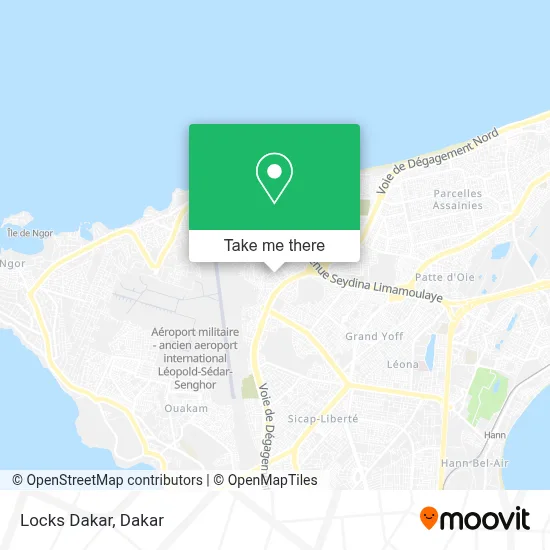 Locks Dakar map