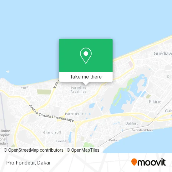 Pro Fondeur map