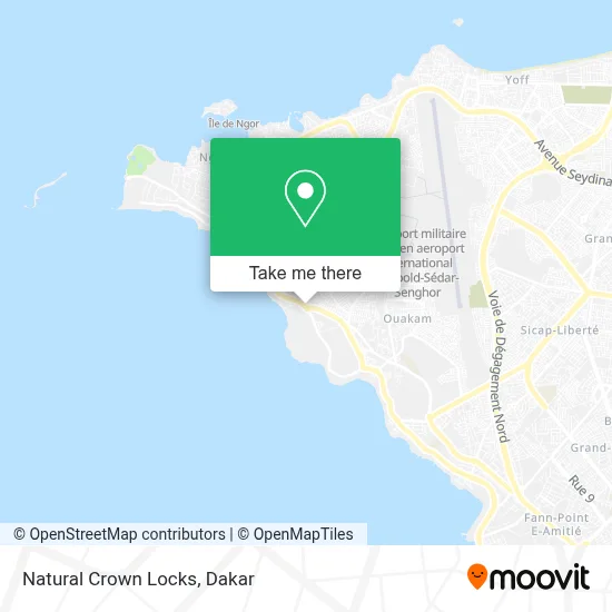 Natural Crown Locks map
