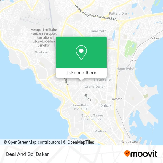 Deal And Go map