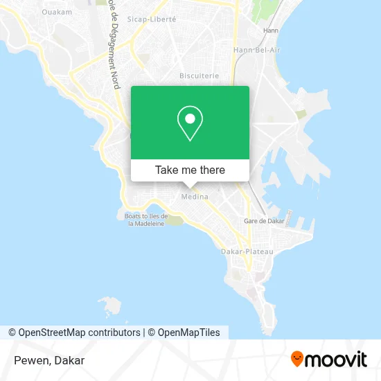 Pewen map