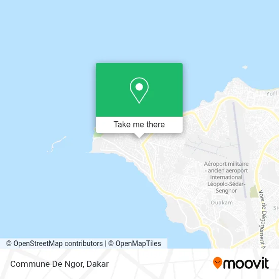 Commune De Ngor map