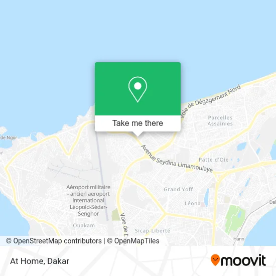 At Home map