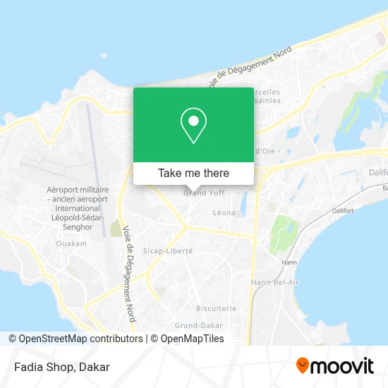 Fadia Shop map