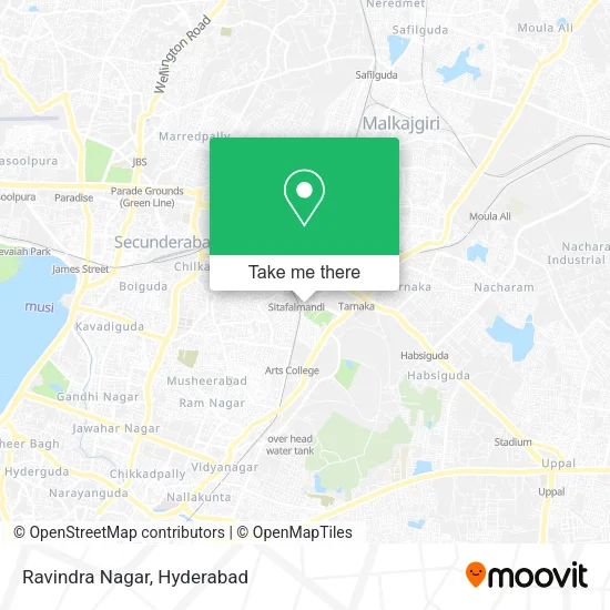 Ravindra Nagar map
