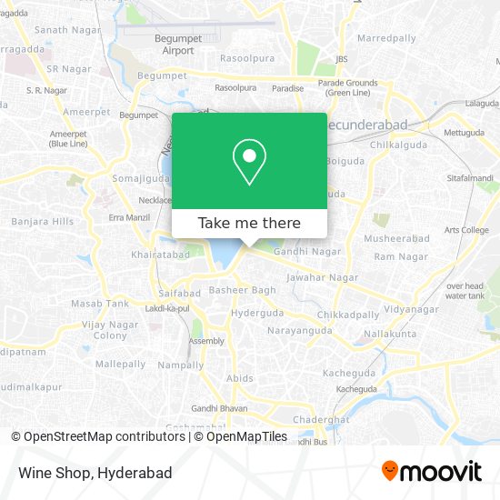 Wine Shop map