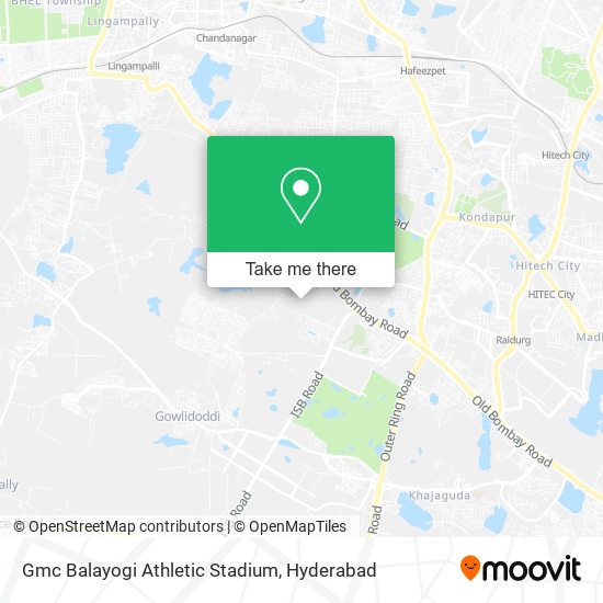 Gmc Balayogi Athletic Stadium map