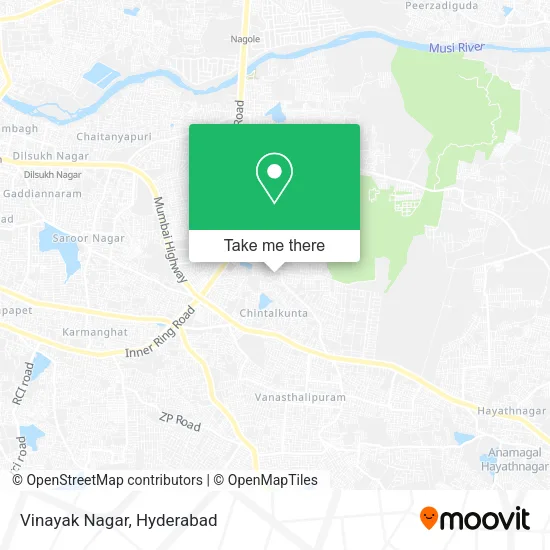 Vinayak Nagar map