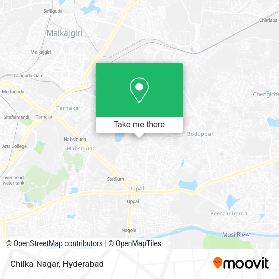 Chilka Nagar map