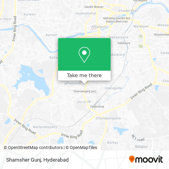 Shamsher Gunj map