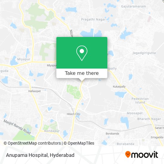 Anupama Hospital map