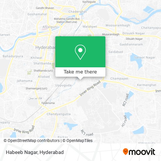 Habeeb Nagar map