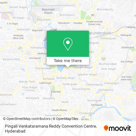 Pingali Venkataramana Reddy Convention Centre map