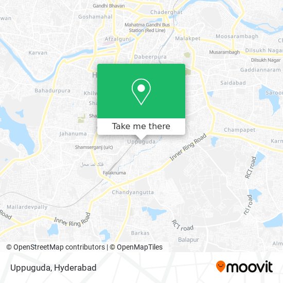 Uppuguda map