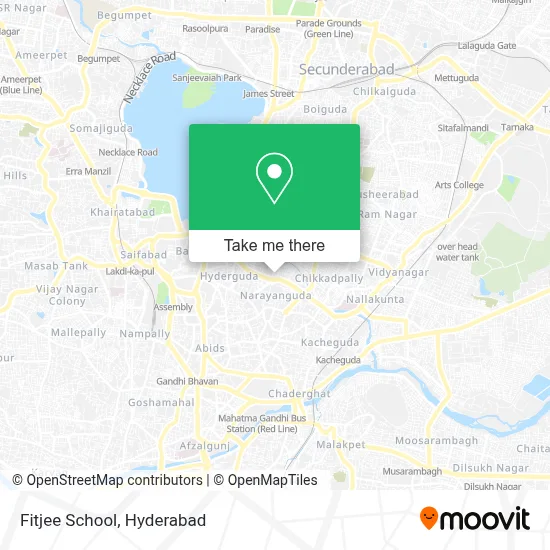 Fitjee School map