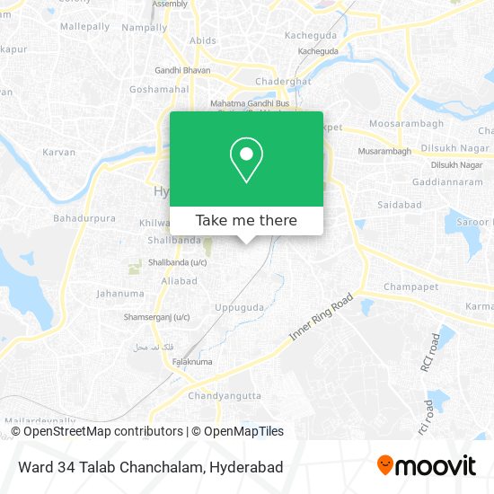 Ward 34 Talab Chanchalam map