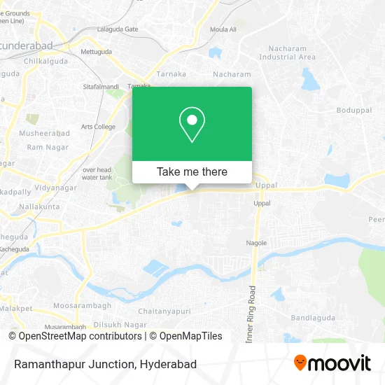 Ramanthapur Jn map