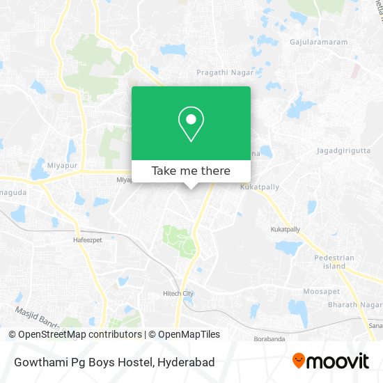 Gowthami Pg Boys Hostel map