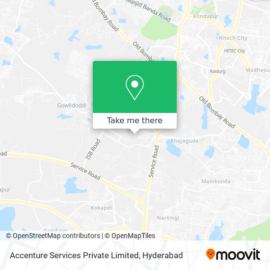 Accenture Services Private Limited map