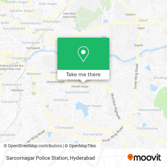 Saroornagar Police Station map