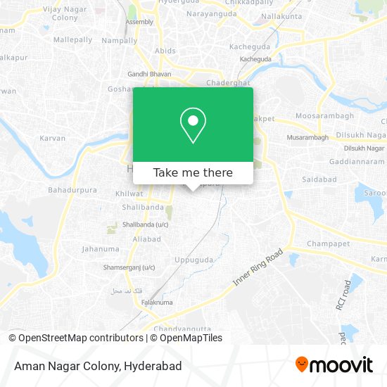 Aman Nagar Colony map