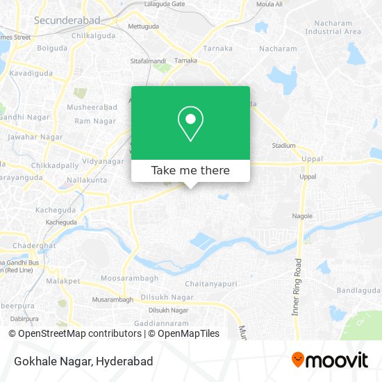 Gokhale Nagar map