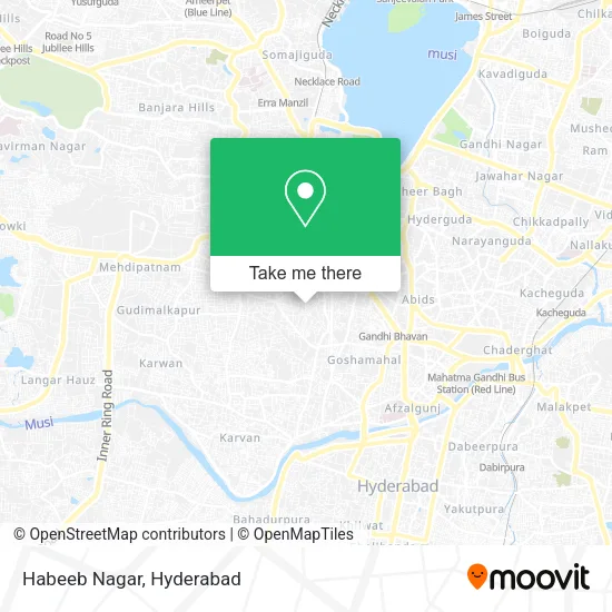 Habeeb Nagar map