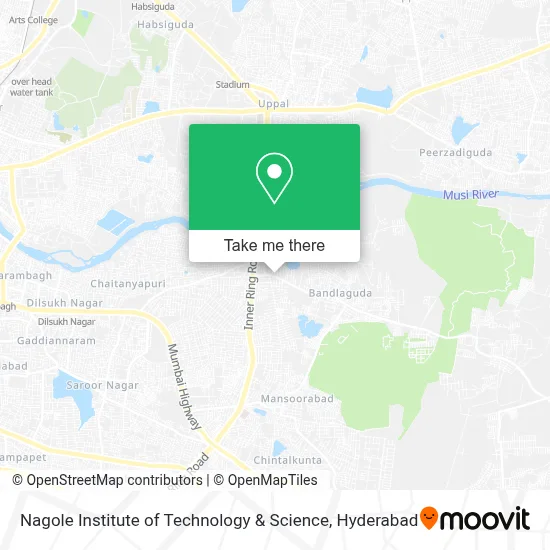 Nagole Institute Of Technology & Science map