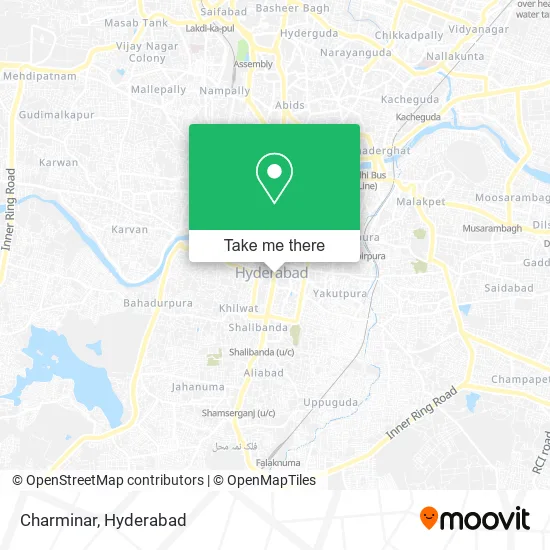 Charminar map