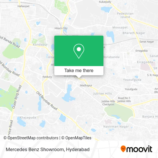 Mercedes Benz Showroom map